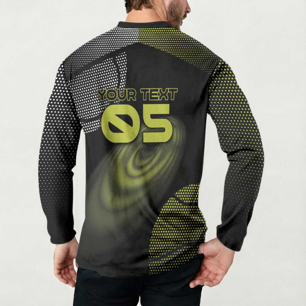 Custom Tennis Button Sweatshirt Grand Slam Style