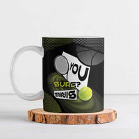 Custom Tennis Ceramic Mug Grand Slam Style