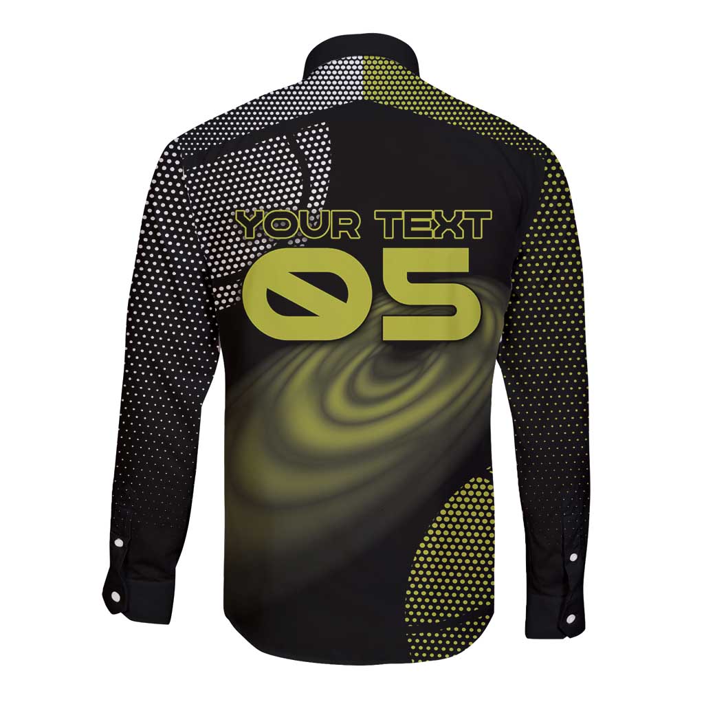 Custom Tennis Long Sleeve Button Shirt Grand Slam Style