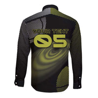 Custom Tennis Long Sleeve Button Shirt Grand Slam Style