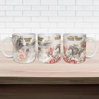 Personalized Kentucky Horse Ceramic Mug Run For The Roses