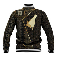 Egypt Hedjet Crown Baseball Jacket Ancient Mythology Upper Pharaoh