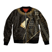 Egypt Hedjet Crown Bomber Jacket Ancient Mythology Upper Pharaoh