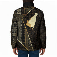 Egypt Hedjet Crown Padded Jacket Ancient Mythology Upper Pharaoh