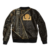 Egypt Akhet Bomber Jacket Ancient Mythology Horizon Sun Disk