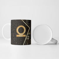 Egypt Shen Ring Ceramic Mug Ancient Mythology Eternally Protecting