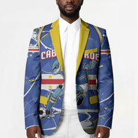Custom Cape Verde Blazer Blue Shark National Flag