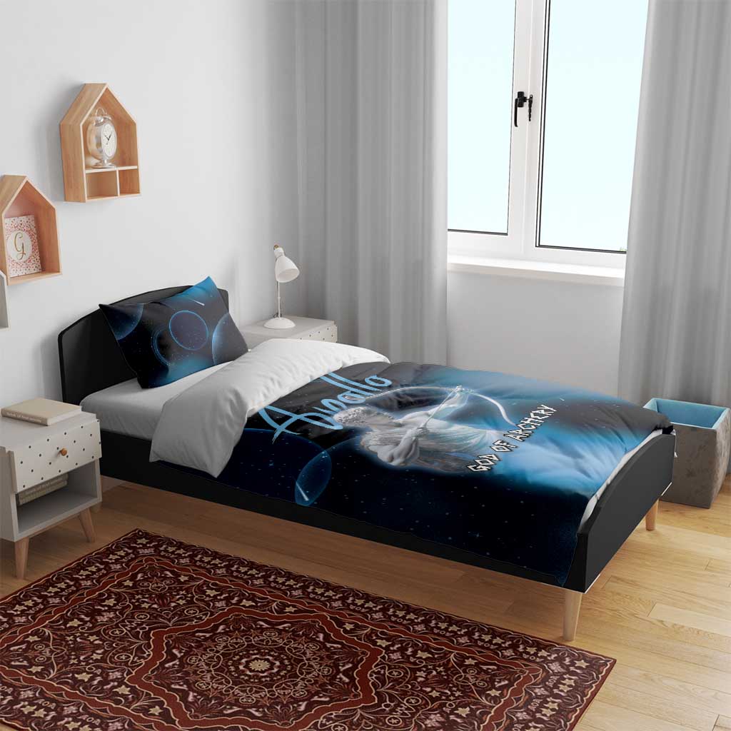 Ancient Greek Apollo Bedding Set God Of Archery - Wonder Print Shop