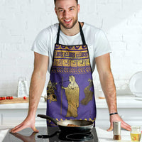 Hera Apron Goddess With Ancient Greek Pattern - Wonder Print Shop
