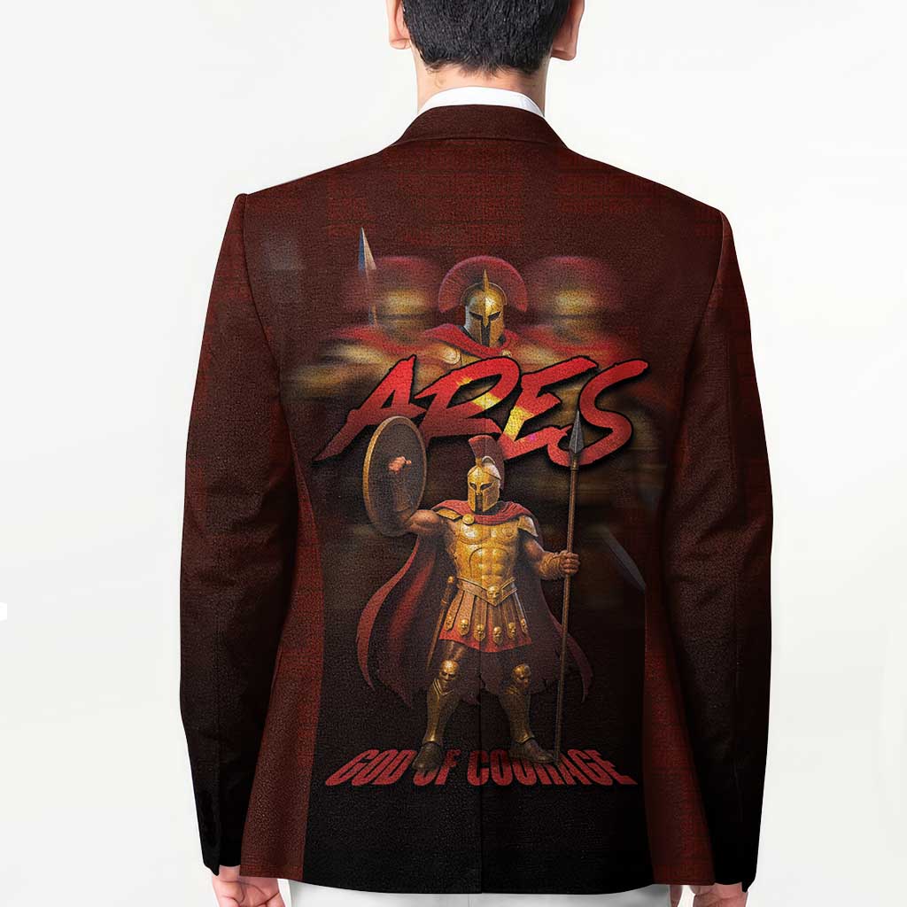 Ancient Greek Ares Blazer God Of War And Courage - Wonder Print Shop