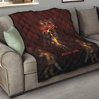 Ancient Greek Ares Quilt God Of War And Courage - Wonder Print Shop