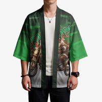 Braaap Christmas Kimono Motocross Santa - Wonder Print Shop