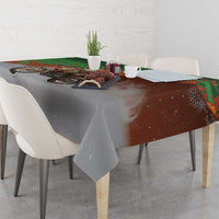 Braaap Christmas Tablecloth Motocross Santa - Wonder Print Shop