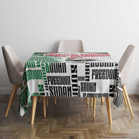 Sudan Tablecloth Secretary Bird With Typography Patterns - Wonder Print Shop