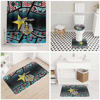 South Sudan Bathroom Set Geometric African Patterns - Wonder Print Shop