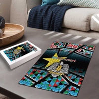 South Sudan Puzzle Geometric African Patterns - Wonder Print Shop