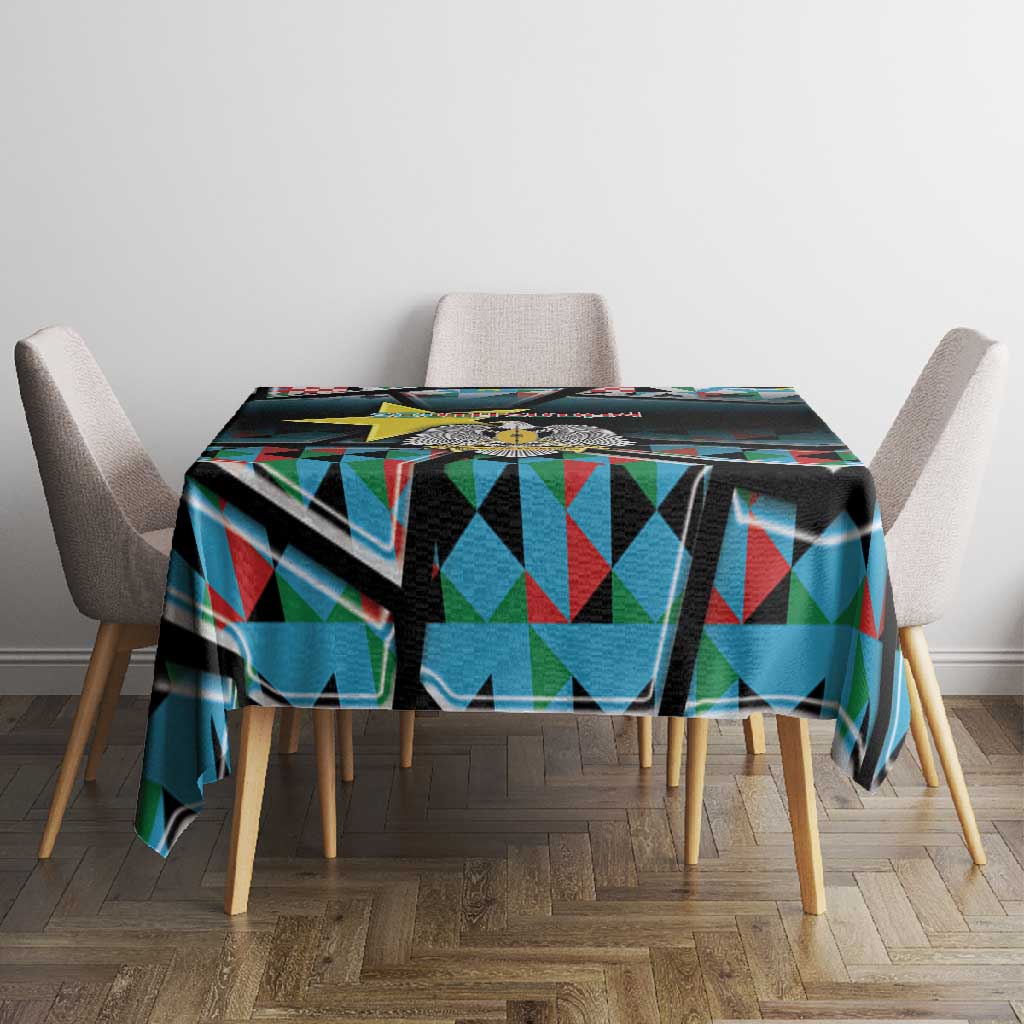 South Sudan Tablecloth Geometric African Patterns - Wonder Print Shop