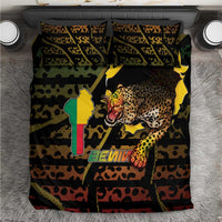 Benin Bedding Set Powerful African Leopard - Wonder Print Shop