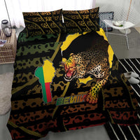 Benin Bedding Set Powerful African Leopard - Wonder Print Shop