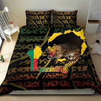 Benin Bedding Set Powerful African Leopard - Wonder Print Shop