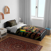 Benin Bedding Set Powerful African Leopard - Wonder Print Shop