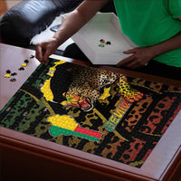Benin Puzzle Powerful African Leopard - Wonder Print Shop