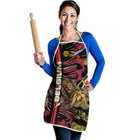 Belgium Apron Lion Holding Flag - Wonder Print Shop