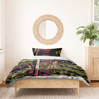 Belgium Bedding Set Lion Holding Flag - Wonder Print Shop
