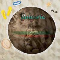 Bulgaria Beach Blanket Lion King Is Pride - Wonder Print Shop