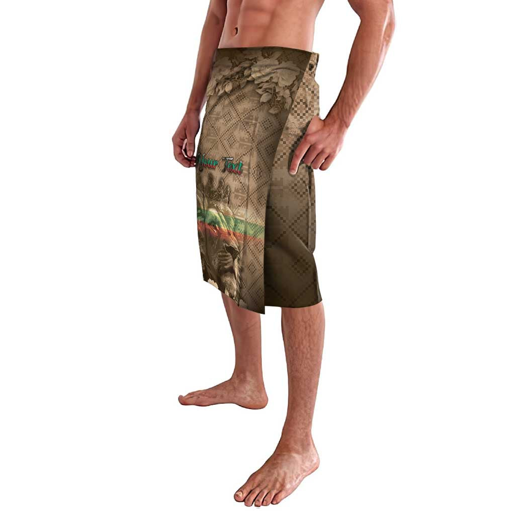 Personalized Bulgaria Lavalava Lion King Is Pride - Wonder Print Shop