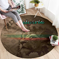 Bulgaria Round Carpet Lion King Is Pride - Wonder Print Shop