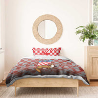 Croatia Bedding Set Kuna Zlatica With Symbol - Wonder Print Shop