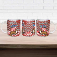 Personalized Croatia Ceramic Mug Kuna Zlatica With Symbol - Wonder Print Shop