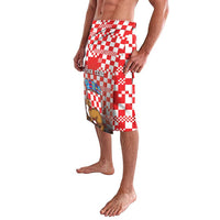 Personalized Croatia Lavalava Kuna Zlatica With Symbol - Wonder Print Shop