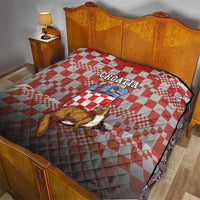 Croatia Quilt Kuna Zlatica With Symbol - Wonder Print Shop