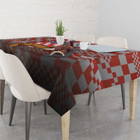 Croatia Tablecloth Kuna Zlatica With Symbol - Wonder Print Shop
