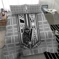 Mabuhay Philippines Festival Bedding Set Philippine Eagle Sun Three Stars Barong Pattern