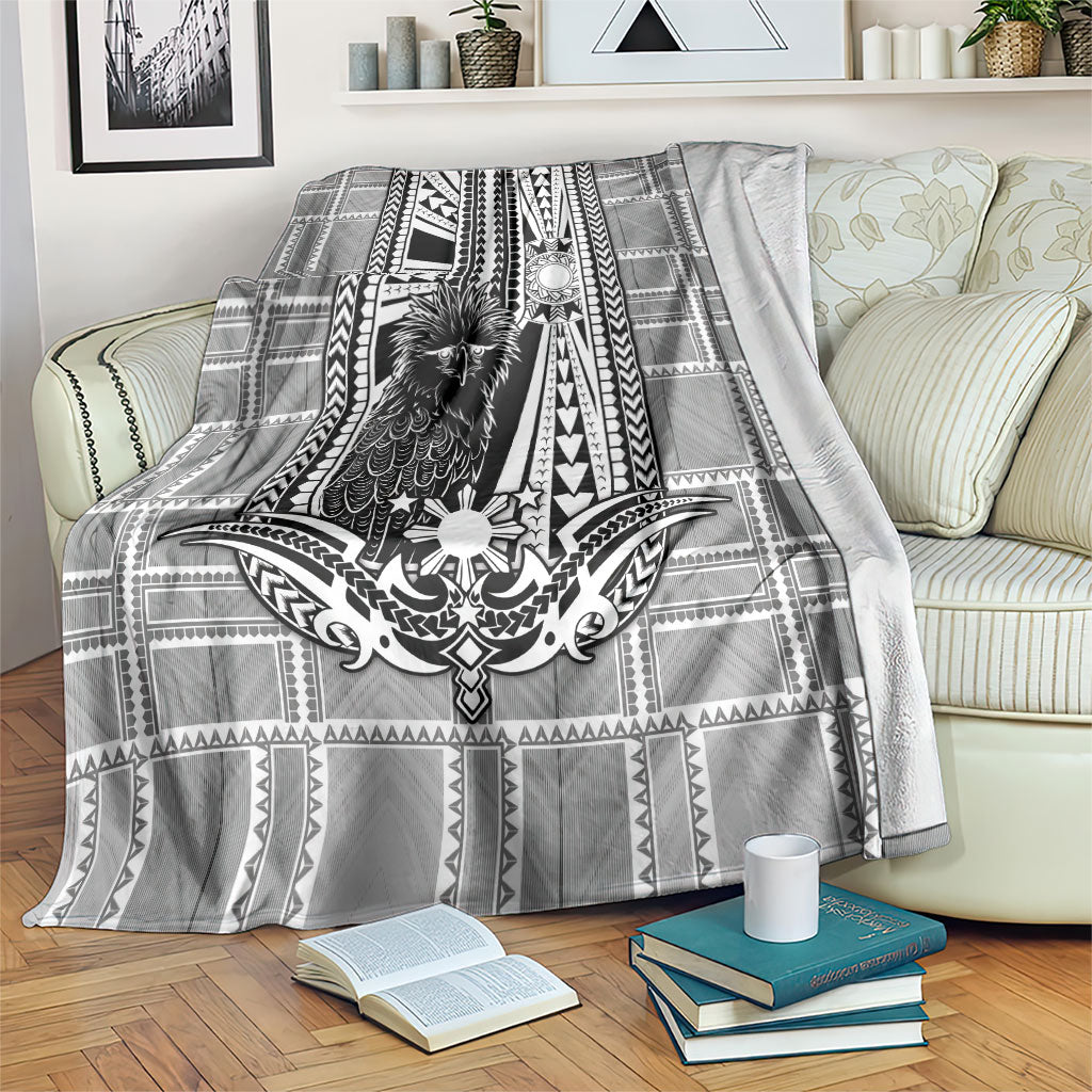 Mabuhay Philippines Festival Blanket Philippine Eagle Sun Three Stars Barong Pattern