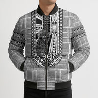 Mabuhay Philippines Festival Bomber Puffer Jacket Philippine Eagle Sun Three Stars Barong Pattern
