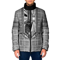 Mabuhay Philippines Festival Padded Jacket Philippine Eagle Sun Three Stars Barong Pattern
