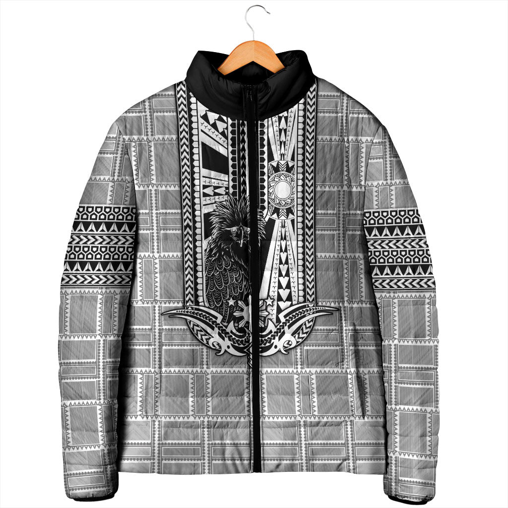Mabuhay Philippines Festival Padded Jacket Philippine Eagle Sun Three Stars Barong Pattern