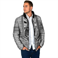 Mabuhay Philippines Festival Padded Jacket Philippine Eagle Sun Three Stars Barong Pattern
