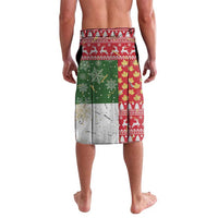 Canada Christmas Lavalava Maple Leaves Patchwork Style - Wonder Print Shop