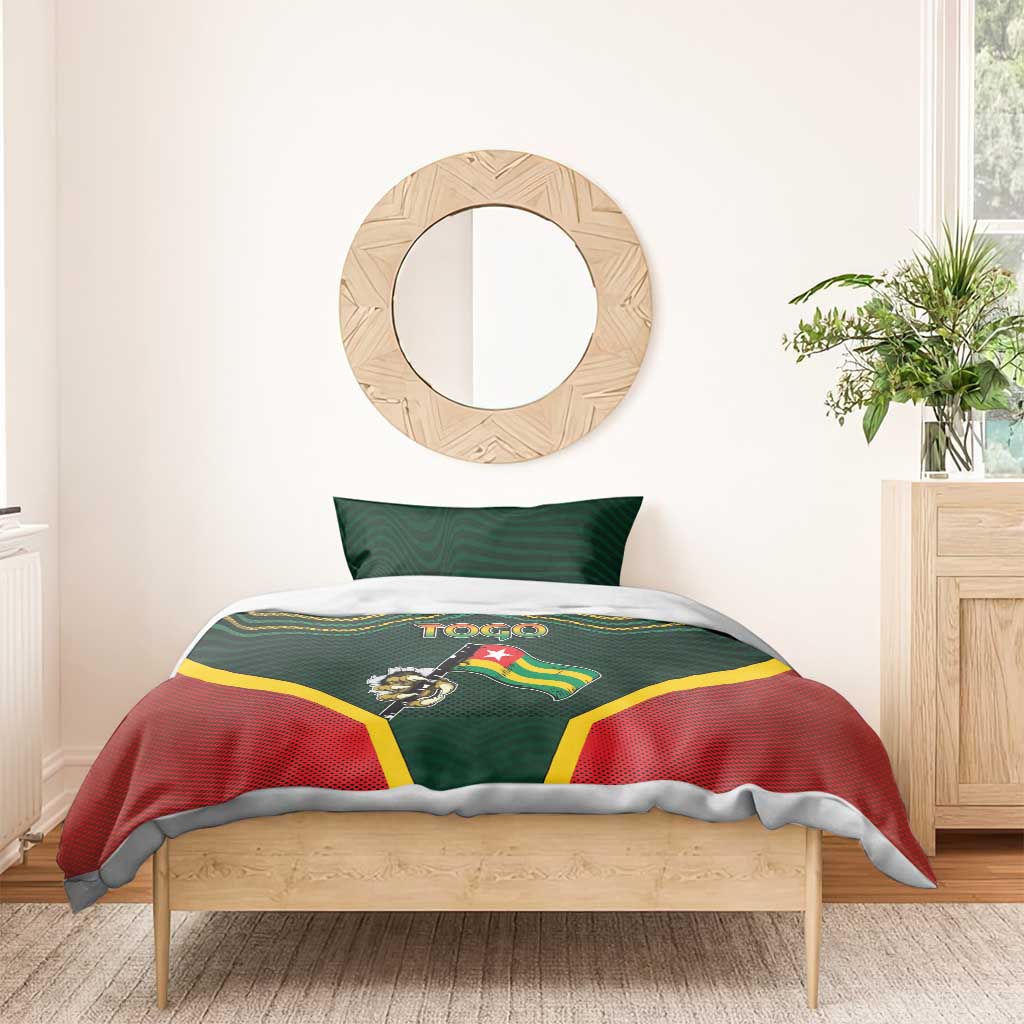Togo Bedding Set Lion Claw Flag Sport Style - Wonder Print Shop