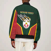 Personalized Togo Bomber Jacket Lion Claw Flag Sport Style - Wonder Print Shop