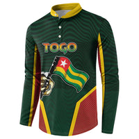 Personalized Togo Button Sweatshirt Lion Claw Flag Sport Style