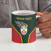 Personalized Togo Ceramic Mug Lion Claw Flag Sport Style - Wonder Print Shop