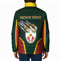 Personalized Togo Padded Jacket Lion Claw Flag Sport Style - Wonder Print Shop