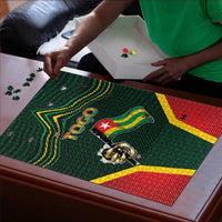 Togo Puzzle Lion Claw Flag Sport Style - Wonder Print Shop