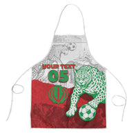Custom Iran Football Apron Leopard Comic Manga Art Style